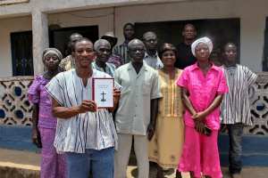 Translators and volunteers who shaped the transaltion of the New Testament in the Nawuri language of Ghana, assuring that it was both acurate and clear