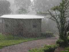 Rainstorm in Congo